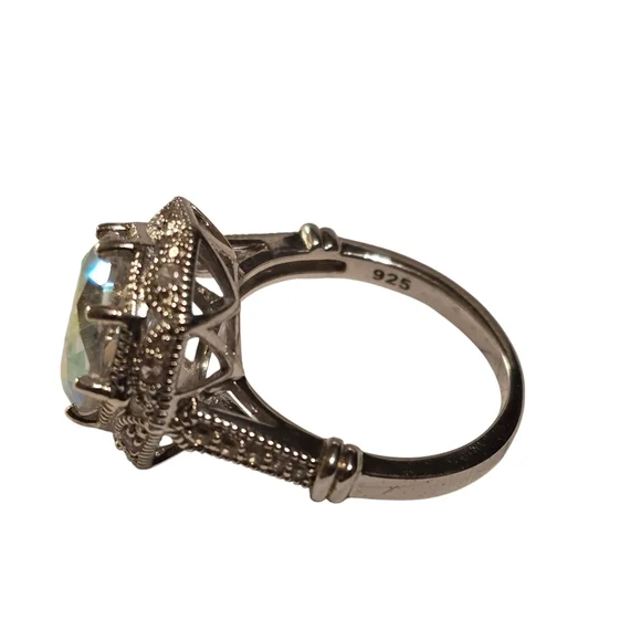 BBJ. Cyberlite .925 Sterling Silver Ring. - Picture 5 of 5